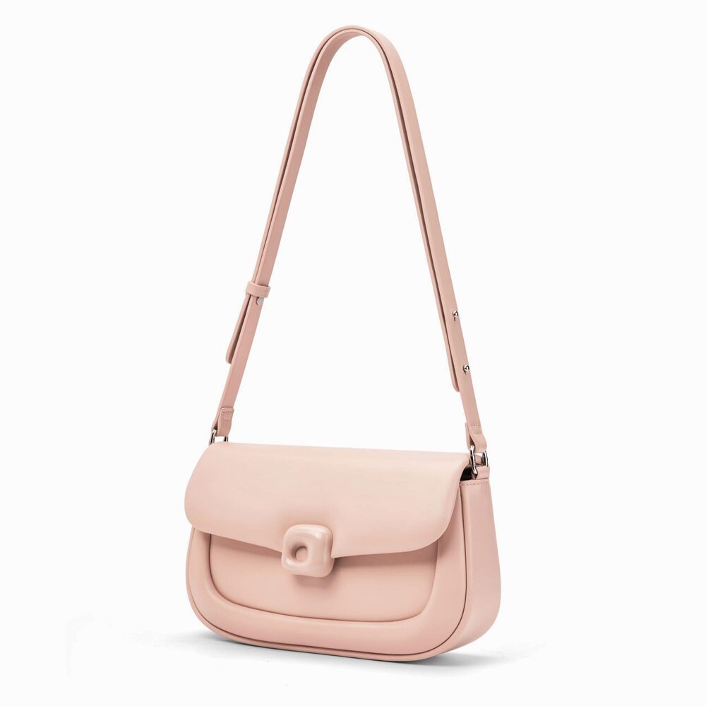 2693 LA FESTIN Leather Shoulder Bag - Adjustable Strap Crossbody Satchel